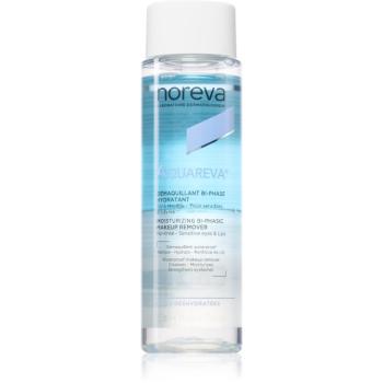 Noreva Aquareva Moisturizing Bi-Phasic Makeup Remover dvoufázový odličovač make-upu 125 ml