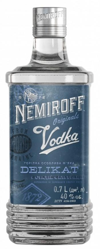 Nemiroff Delikat premium extra smooth Ukraine vodka 40% 0,7l