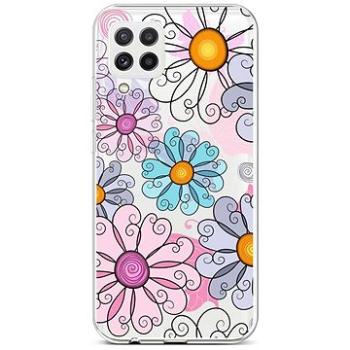 TopQ Samsung A22 silikon Colorful Daisy 65181 (Sun-65181)