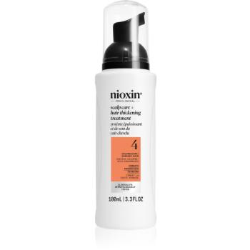 Nioxin System 4 Scalp + Hair Thickening Treatment kúra pro výrazně řídnoucí, jemné a chemicky ošetřené vlasy 100 ml