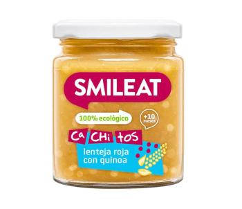 Smileat BIO příkrm quinoa s červenou čočkou a zeleninou 10M+ 230 g