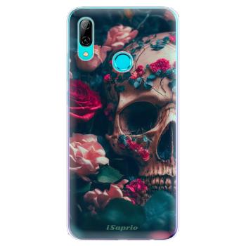 Odolné silikonové pouzdro iSaprio - Skull in Roses - Huawei P Smart 2019