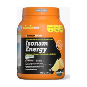 
                         o bautura - ISONAM ENERGY LEMON 480g 
                