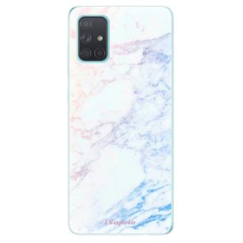 Odolné silikonové pouzdro iSaprio - Raibow Marble 10 - Samsung Galaxy A71