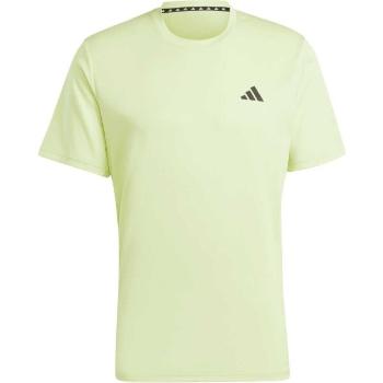 adidas TRAIN ESSENTIALS TEE Pánské sportovní tričko, žlutá, velikost