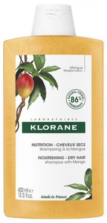 Klorane Šampón pre suché a poškodené vlasy Mango (Nourishing Treatment Shampoo) 400 ml