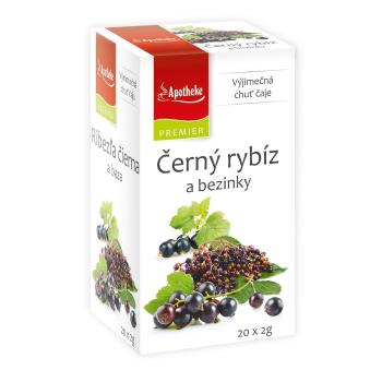 Apotheke Černý rybíz a bezinky nálevové sáčky 20x2 g