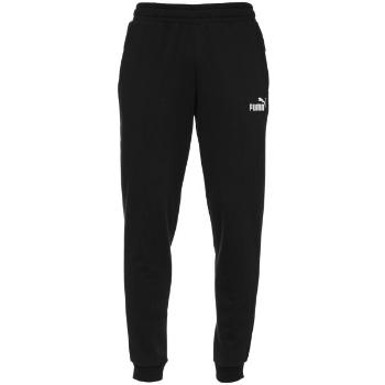 Puma ESSENTIALS ELEVATED PANTS Pánské tepláky, černá, velikost