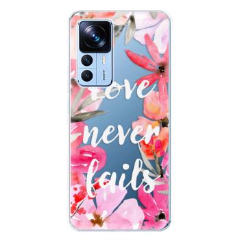 Odolné silikonové pouzdro iSaprio - Love Never Fails - Xiaomi 12T / 12T Pro