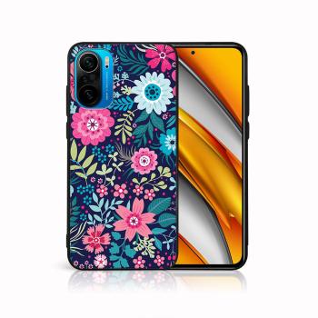 MY ART Silikónový obal Xiaomi Poco F3 FLORA (038)