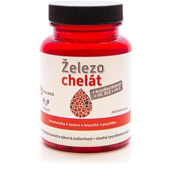 Galmed Železo chelát + vit.B9+vit.B12+vit.C, cps 60 (8594058237898)