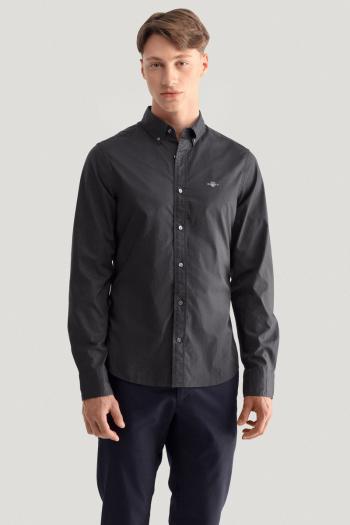 KOŠILE GANT SLIM POPLIN SHIRT BLACK