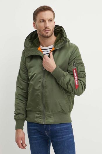 Bunda Alpha Industries MA-1 pánská, zelená barva, zimní, 158104.01