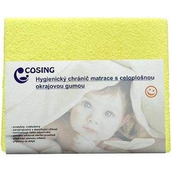 COSING Hygienický chránič s membránou 120 × 60 cm -žlutá (8595608802207)