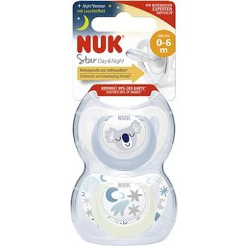 NUK Star Den&Noc 0–6 m, box kluk, 2 ks (BABY4976b)