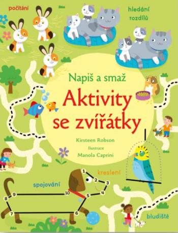 Napiš a smaž - Aktivity se zvířátky - Kirsteen Robson