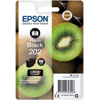 Epson 202 Claria Premium foto černá (C13T02F14010)