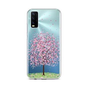 TopQ Kryt Vivo Y20s silikon Blossom Tree 56932 (Sun-56932)