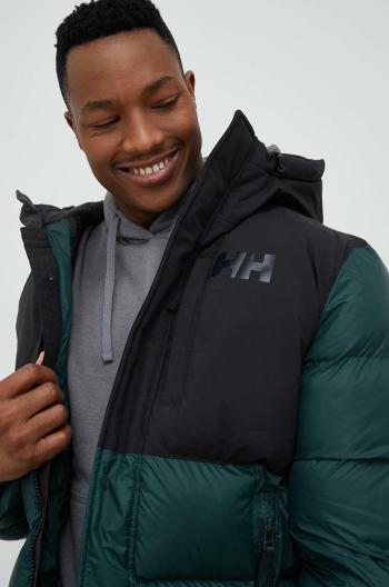 Sportovní bunda Helly Hansen ACTIVE PUFFY LONG JACKET zelená barva, 53522