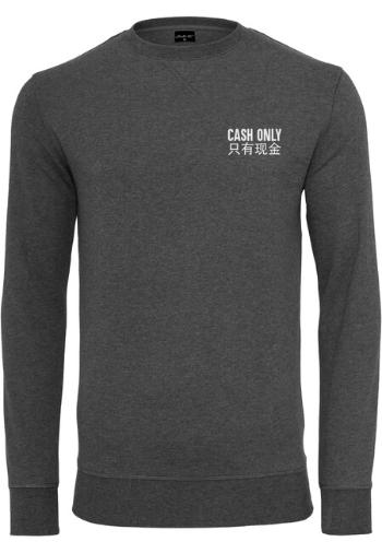 Mr. Tee Cash Only Crewneck charcoal - L