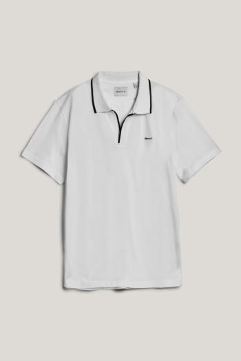 POLOKOŠILE GANT TIPPING COLLAR POLO EGGSHELL