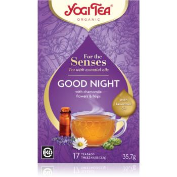 Yogi Tea For The Senses Good Night BIO porcovaný čaj 17x2.1 g