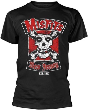 Misfits Tričko Biker Design Unisex Black 2XL