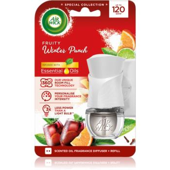 Air Wick Electric Winter Punch elektromos légfrissítő töltelékkel 19 ml