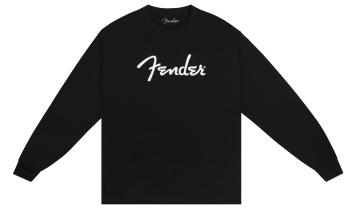 Fender Spaghetti Logo Long-Sleeve T-shirt Black S