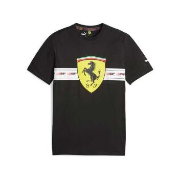 Puma FERRARI RACE TEE Pánské triko, černá, velikost