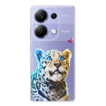 Odolné silikonové pouzdro iSaprio - Leopard With Butterfly - Xiaomi Redmi Note 13 Pro