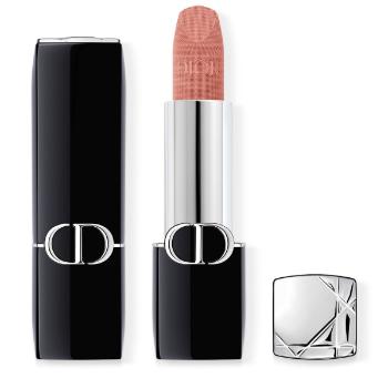 Dior Rouge Dior Velvet dlouhotrvající rtěnka - hydratační květinová péče o rty - 221 Frou-frou 3,5 g