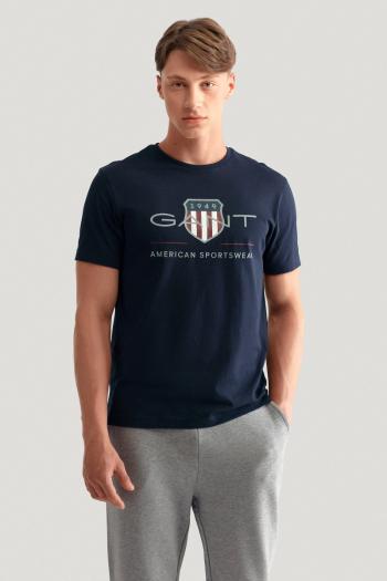 TRIČKO GANT REG ARCHIVE SHIELD SS T-SHIRT EVENING BLUE