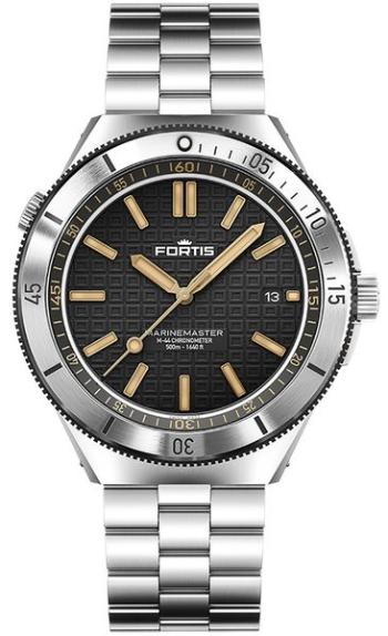 Fortis Marinemaster M-44 Black Resin COSC F8120018