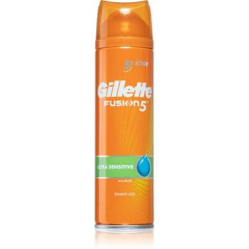 Gillette Fusion5 Ultra Sensitive gel na holení pro citlivou pleť 200 ml