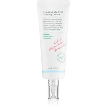 AXIS-Y 6+1+1 Advanced Formula Heartleaf My Type Calming Cream lehký gelový krém pro zklidnění a posílení citlivé pleti 60 ml