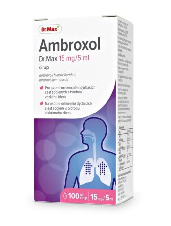 Dr. Max Ambroxol 15 mg/5 ml sirup 100 ml