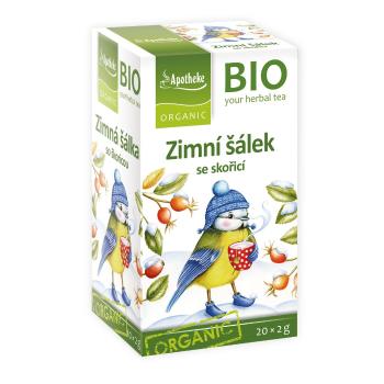 Apotheke BIO Zimní šálek se skořicí nálevové sáčky 20x2 g