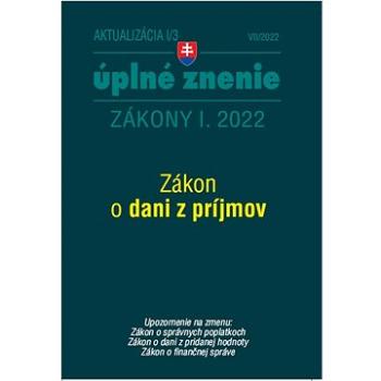 Aktualizácia I/3 2022 – daňové a účtovné zákony (9771335612961)