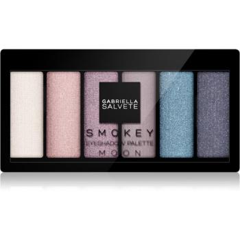 Gabriella Salvete Eyeshadow 6 Shades Palette paleta očních stínů odstín 03 Moon 12 g