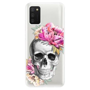 Odolné silikonové pouzdro iSaprio - Pretty Skull - Samsung Galaxy A02s