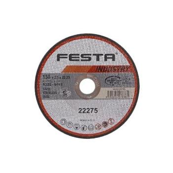 Kotouč řezný kov O 150 x 2,5 mm, FESTA INDUSTRY (22275)