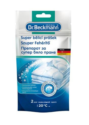 Dr.Beckmann Super bělicí prací prášek 2 dávky 80 g