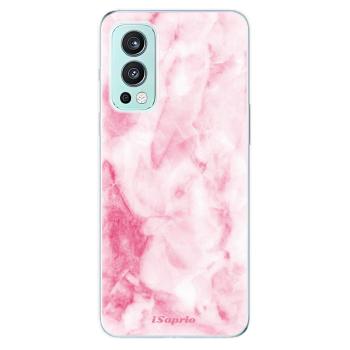 Odolné silikonové pouzdro iSaprio - RoseMarble 16 - OnePlus Nord 2 5G