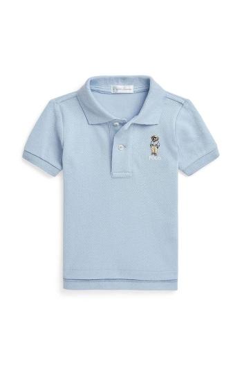 Dětská bavlněná polokošile Polo Ralph Lauren 320853788011