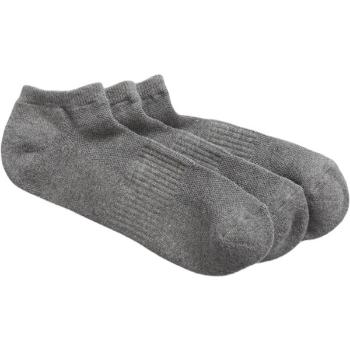 GAP BASIC ANKLE 3PK Pánské ponožky, tmavě šedá, velikost