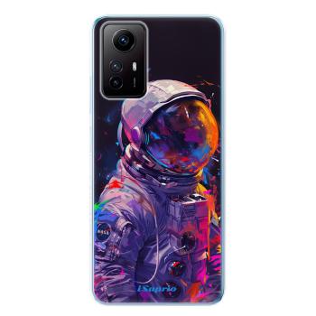 Odolné silikonové pouzdro iSaprio - Neon Astronaut - Xiaomi Redmi Note 12S