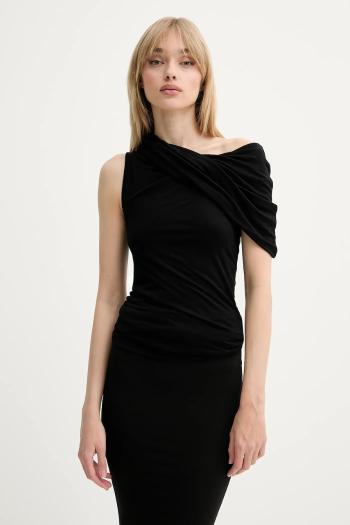 Rick Owens Lilies felső fekete, sima, LI01E4223RV