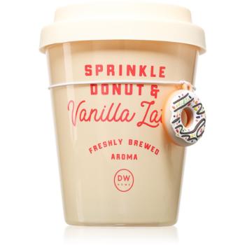 DW Home Cup Of Joe Vanilla Latte & Spinkle Donut illatgyertya 318 g