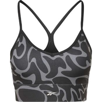 Reebok WOR AOP TRI BACK BRA Sportovní podprsenka, černá, velikost